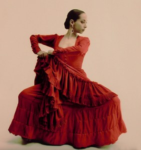 Flamenco Dancer, photo by Gilles Larrain (via Wikipedia)
