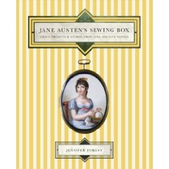 Jane Austen Sewing Box, by Jennifer Forest, Book cover