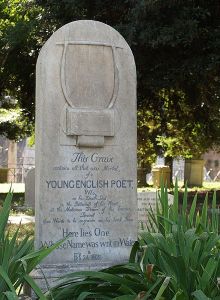 John Keats' grave, Rome