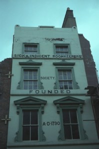 Sick and Indigent Roomkeepers' Society, London