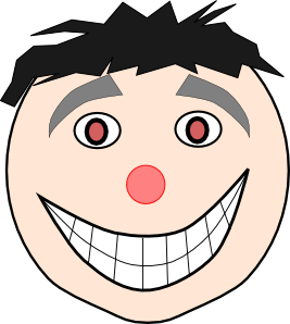 SmileClkerMohamedIbrahim Smiling cartoon face