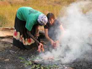 Ground oven cooking, Kakadu