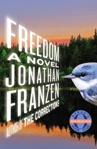 Freedom bookcover, by Jonathan Franzen