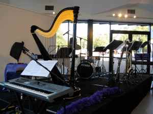 Musical instruments at the Belconnen Arts Centre