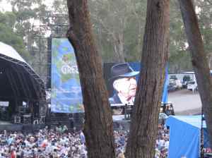 Leonard Cohen at Centennial Vineyards