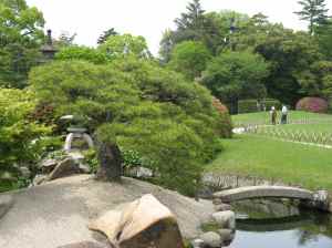 Korakuen scene, Okayama