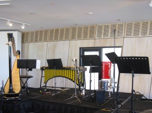 Griffyn Ensemble set up 