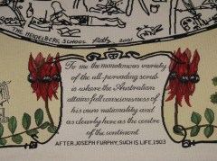 Section of Panel 7 of the 10-panel Federation tapestry