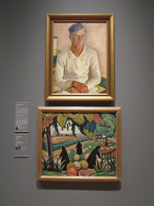 Works by Lilias Torrance Newton (top) and Sarah Robertson