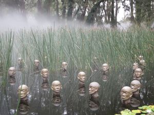 Fog sculture, National Gallery of Australia