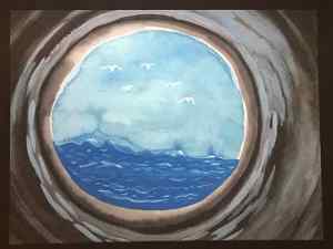 Looking through a whale's eye