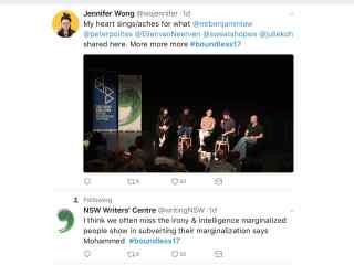 Boundless Festival panel