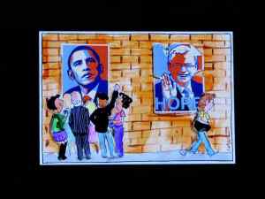 Fiona Katauskas, Obama and Rudd