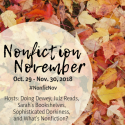 Non-fiction November 2018