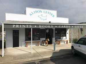 Exterior of Alison Lester Gallery Bookshop