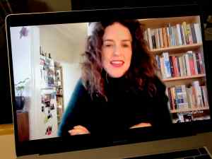 Jess Hill making her Stella Prize Winner's speech